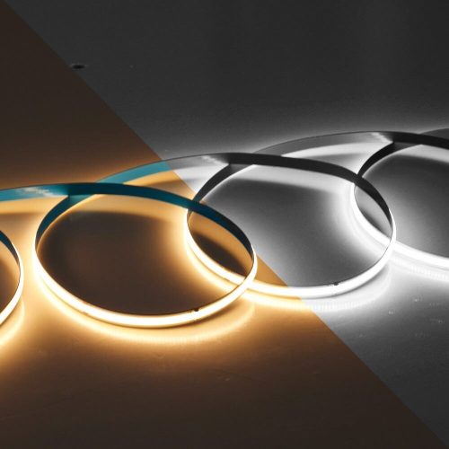 6690fe30-9407-4b55-93f8-a1d4184f Bandă LED COB – 11 W/m, Lumină Caldă 3000 K, 5 m – 24 V 💡Elit's
