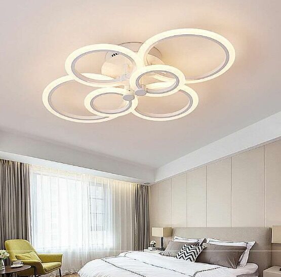 H8e30383013c54a1da0e1b9e622265b3 Lustra LED Eclipse –Elit's 148W, cu telecomanda, 13.000 lumeni, 3 temperaturi de culoare