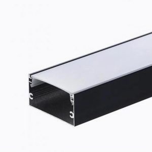 Profil-LED-aplicat-negru-2m-XL-d Profil LED Aplicat – 20 × 10 mm, Aluminiu Negru, 2 m Elit's