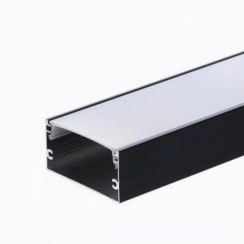Profil-LED-aplicat-negru-2m-XL-d Profil LED Aplicat – 20 × 10 mm, Aluminiu Negru, 2 m Elit's