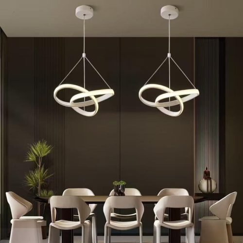 Lustră LED suspendată, alb –Elit's 28W, Ø30 cm, 3 temperaturi de culoare