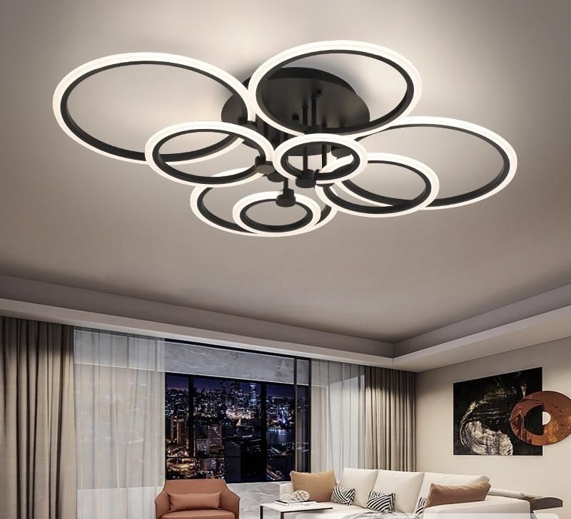 Untitled - 2025-08-24T074502.173 Lustra LED Eclipse Negru –Elit's 208W, cu telecomanda