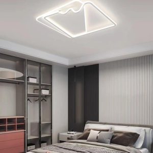Lustra LED G3943 WH – Elit's 160W, cu telecomanda, ~14.400 lumeni, 3 temperaturi de culoare