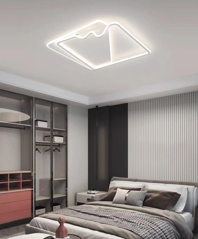 Lustra LED G3943 WH – Elit's 160W, cu telecomanda, ~14.400 lumeni, 3 temperaturi de culoare