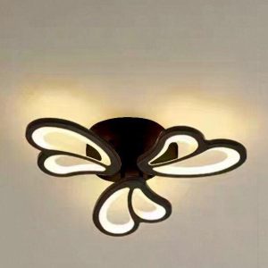 Lustra LED G3314-3 BK –Elit's 98W, cu telecomanda, 3 temperaturi de culoare
