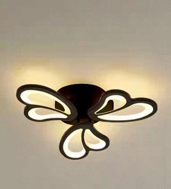 Lustra LED G3314-3 BK –Elit's 98W, cu telecomanda, 3 temperaturi de culoare