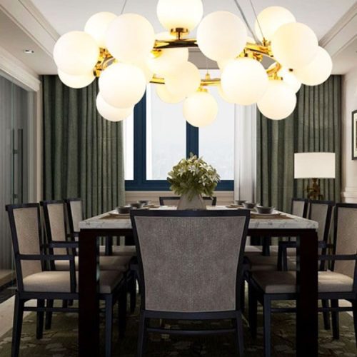 Lustra 1010-25 GD –Elit's design elegant, 25 globuri, soclu G9
