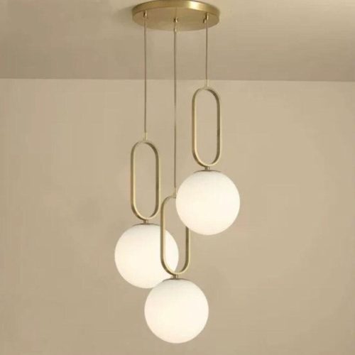 Lustra MX152-3 –Elit's 3 surse de lumină, soclu E27, design modern