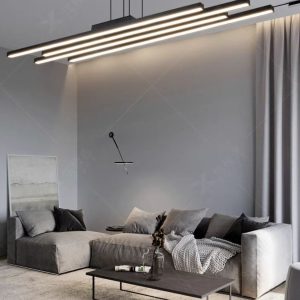 Lustra LED G4038 –Elit's 74W, cu telecomanda, ~6.600 lumeni, 3 temperaturi de culoare