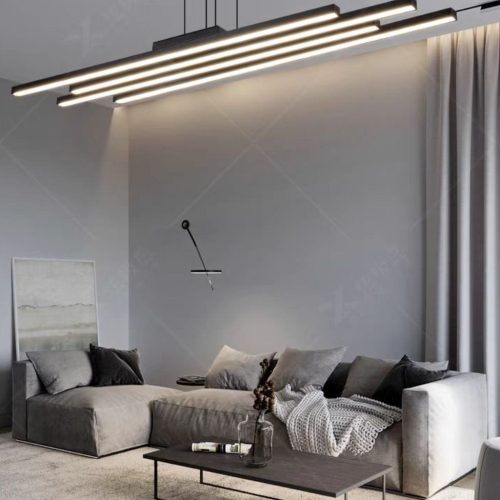 Lustra LED G4038 –Elit's 74W, cu telecomanda, ~6.600 lumeni, 3 temperaturi de culoare