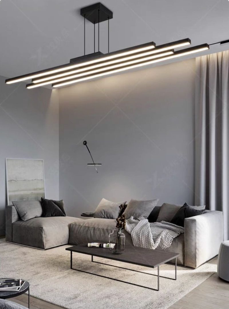 Lustra LED G4038 –Elit's 74W, cu telecomanda, ~6.600 lumeni, 3 temperaturi de culoare