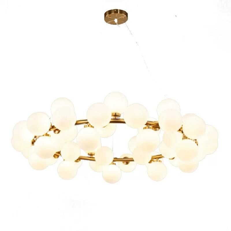 Lustra 1010-45 GD –Elit's candelabru modern cu 45 globuri, soclu G9