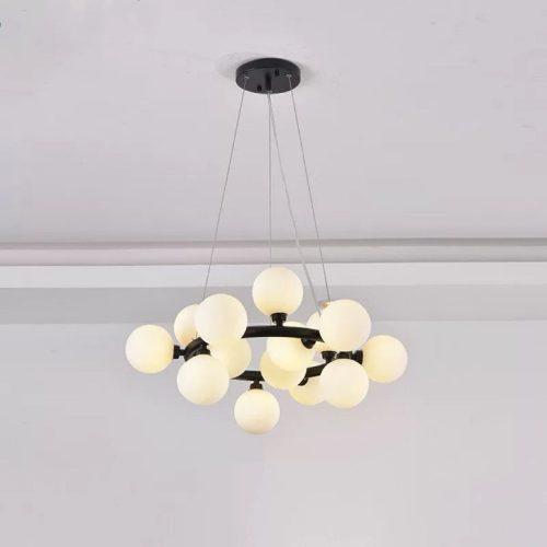 Lustra 1010-15 BK –Elit's candelabru modern cu 15 globuri, soclu G9