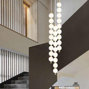 Lustra LED G3871-27 –Elit's 84W, cu 27 globuri, 3 temperaturi de culoare 💫