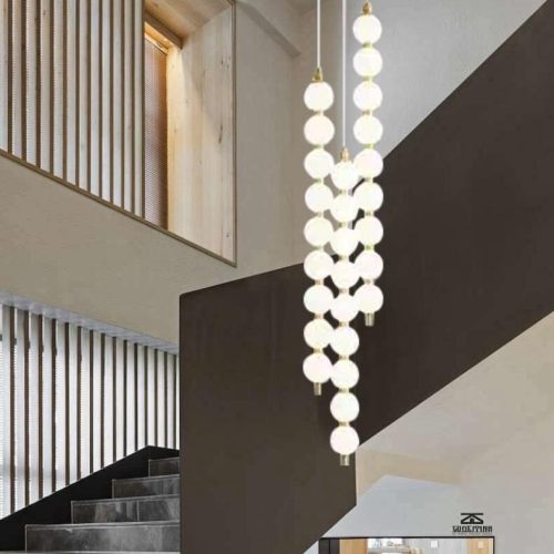 Lustra LED G3871-27 –Elit's 84W, cu 27 globuri, 3 temperaturi de culoare 💫