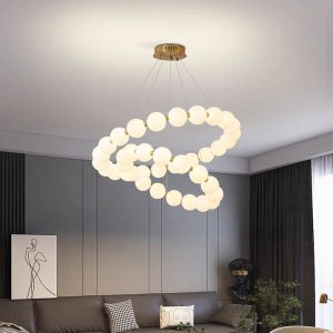 Lustra LED G3870-30 –Elit's 146W, cu 30 globuri, telecomanda și 3 temperaturi de culoare 💫