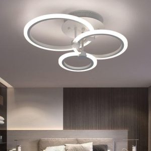 Lustra LED Eclipse –Elit's 66W, cu telecomanda, 3 temperaturi de culoare