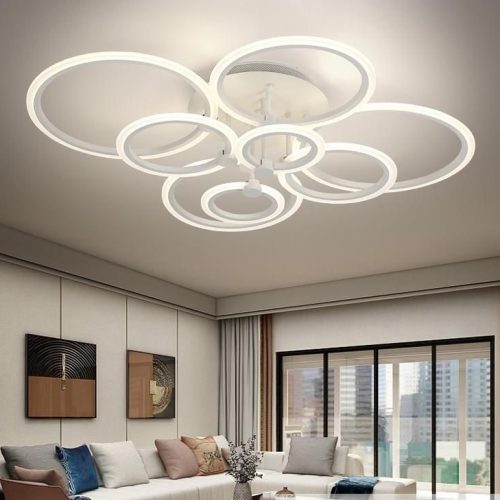 Lustra LED Eclipse –Elit's 208W, cu telecomanda, dimabila