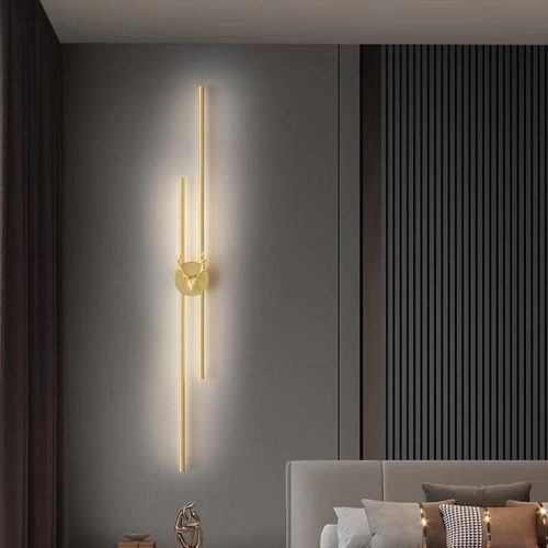 Aplica LED Model B142-600GD –Elit's 24 W, finisaj auriu, 3 tipuri de lumină
