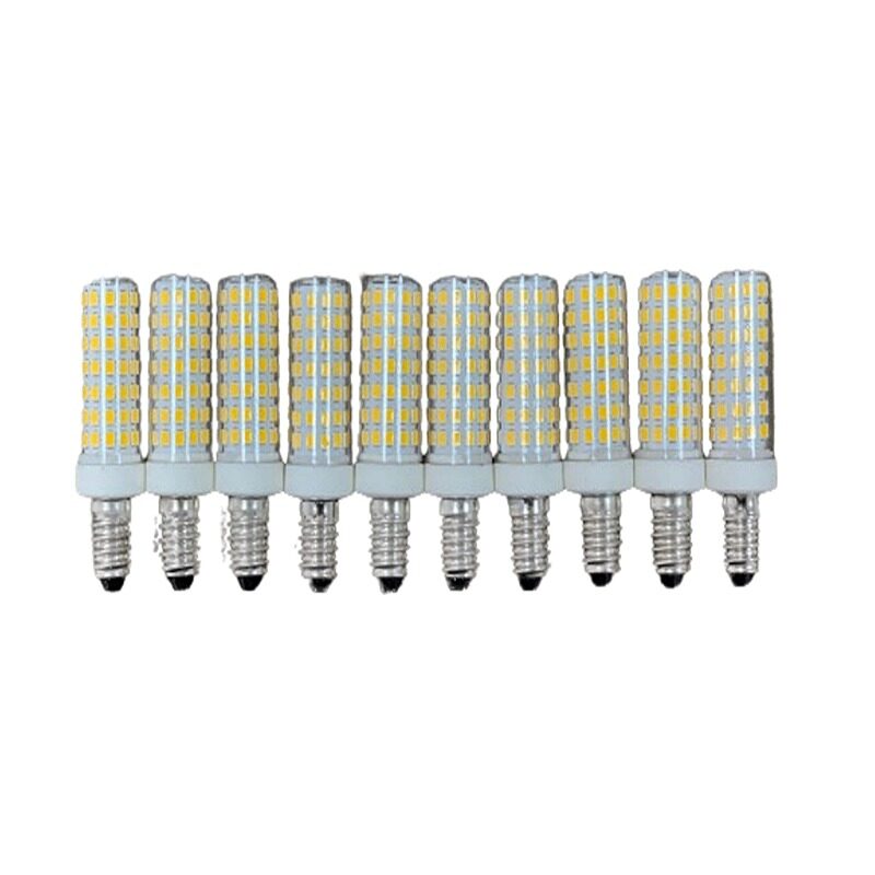 Set 10 × Becuri LED E14 – 12 W, Lumină Rece 6000 K, 220 V 💡Elit's