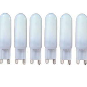 alb_e8c15eae-e3ec-4756-abd6-1fa1 Set de 10 Becuri LED G9 MAT – 3 W, lumină rece 6000 K, 220 V Elit's