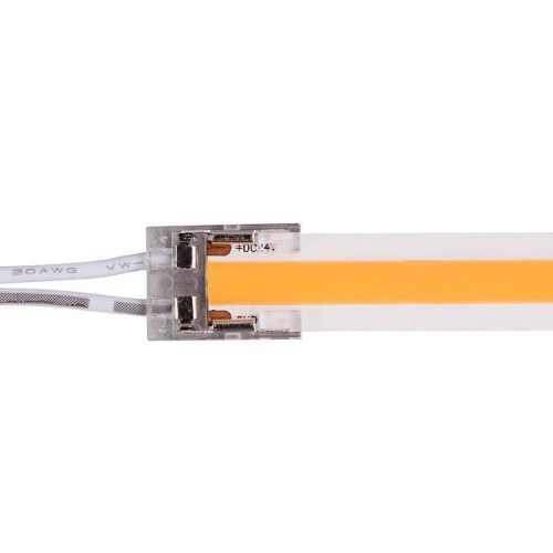 Conector Alimentare pentru Bandă LED COB – Mufă 8 mm, 2 fire 💡Elit's