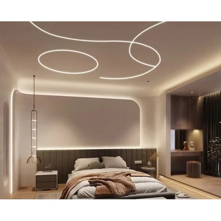d2a40a2c-d282-498d-b7fd-50adb3f2 Profil LED Încăastrat cu Finisaj Flexibil – Aluminiu, 3 m Elit's