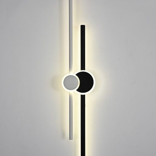 Aplica LED R9122-800 –Elit's 37 W, finisaj neutru negru & alb, cu 3 temperaturi de lumină