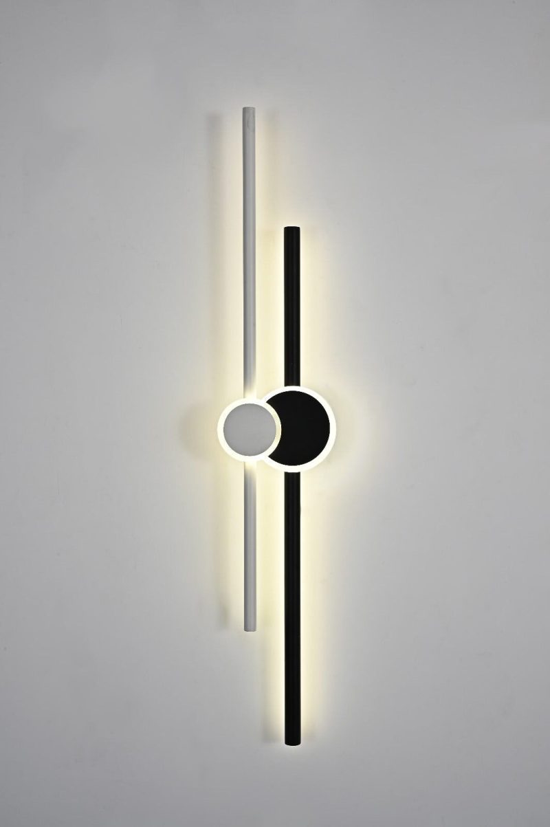 dd3918f8-9bfb-4bf6-a0a6-bb7419c2 Aplica LED R9122-800 –Elit's 37 W, finisaj neutru negru & alb, cu 3 temperaturi de lumină