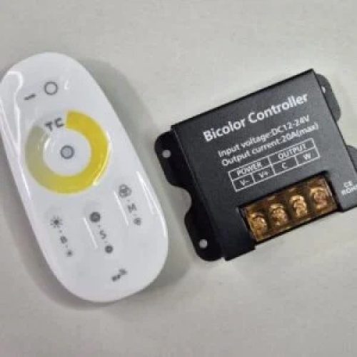 Controler LED CCT – 12–24 V, 20 A cu Telecomandă RF 💡Elit's
