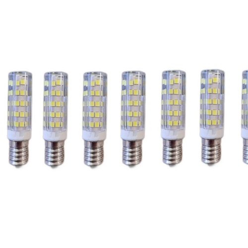 Set 10 × Becuri LED E14 – 7 W, lumină rece 6000 K, 220 V 💡Elit's