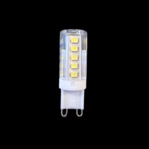 Set 10 × Becuri LED G9 – 5 W, lumină caldă 3000 K, 220 V Elit's