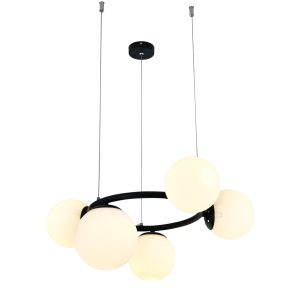 💡 Pendul N6805/5 Elit's– Contrast Elegant în Negru și Alb