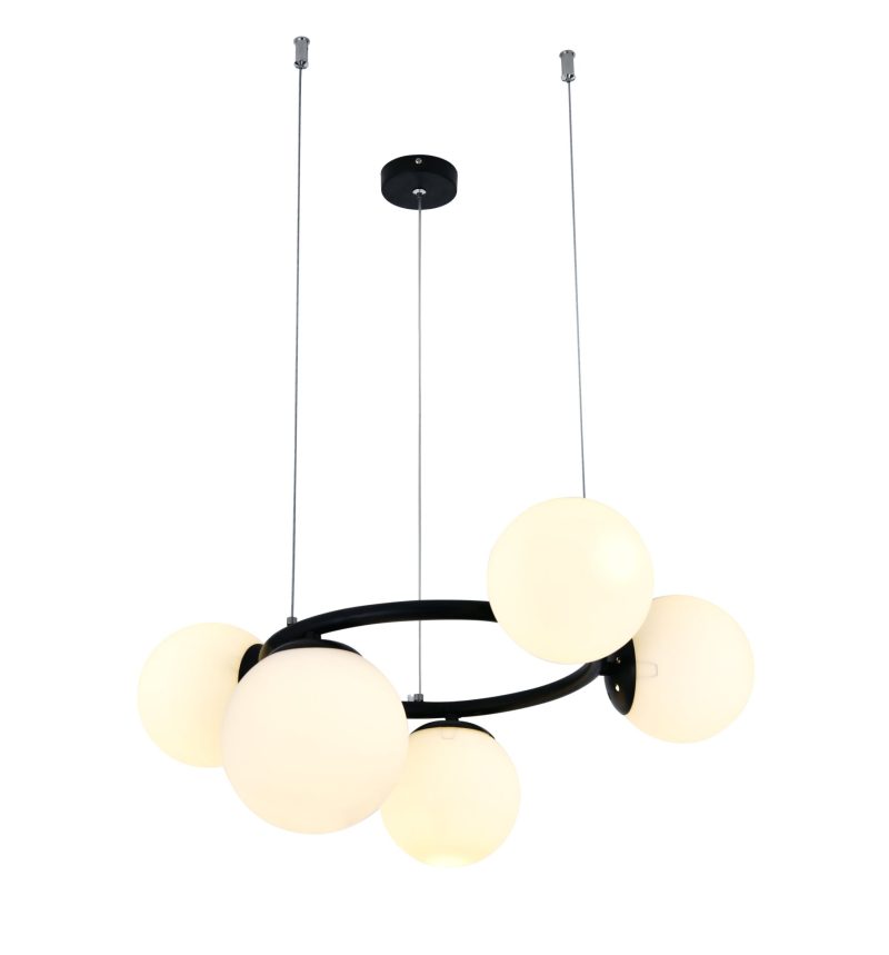 💡 Pendul N6805/5 Elit's– Contrast Elegant în Negru și Alb