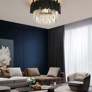 WhatsApp Image 2025-09-03 at 10.56.38 Candelabru modern cu cristale – 30 cm, culoare negru Elit's