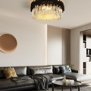 WhatsApp Image 2025-09-03 at 10.56.39 (2) Candelabru modern cu cristale – 60 cm, culoare negru Elit's