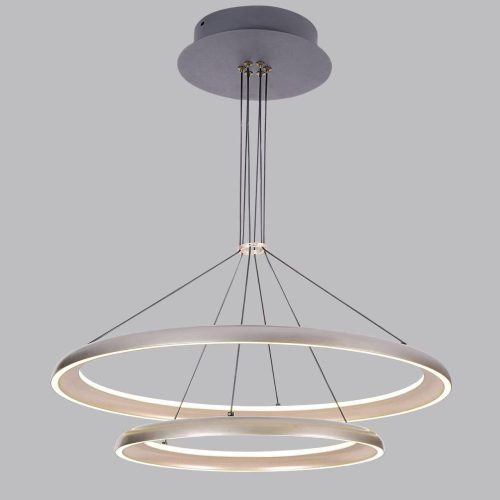💡 Pendul LED D08/60+40 Elit's– Putere Maximă și Eleganță Modernă în Finisaj Maro