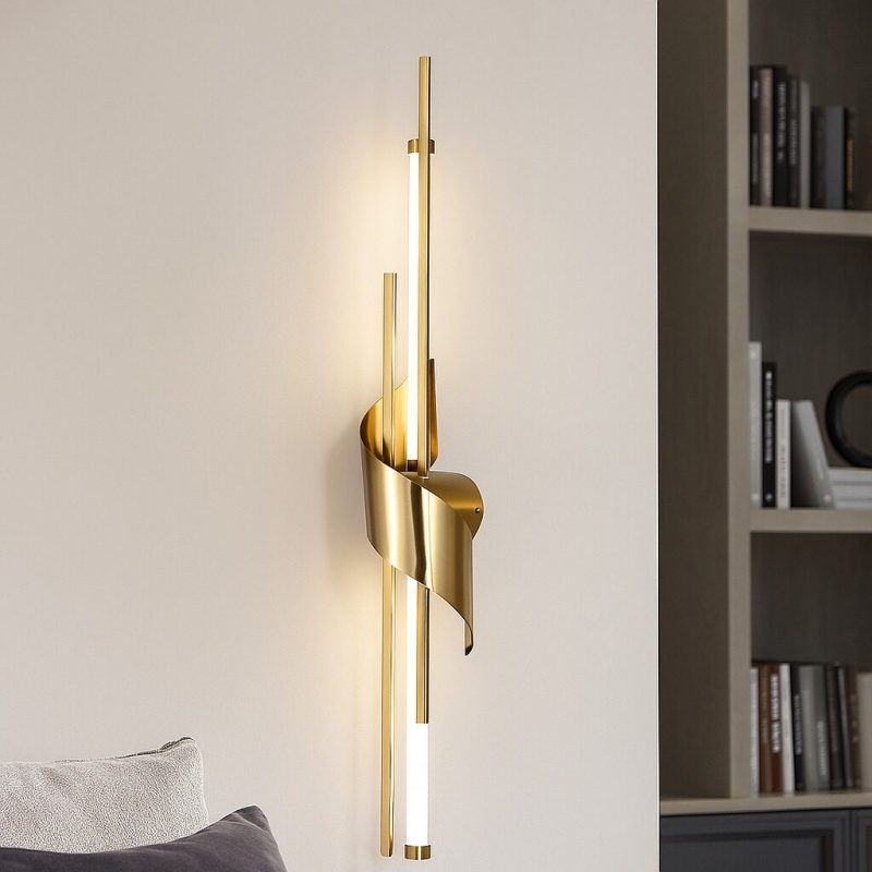Aplica LED Modernă, 20W, 850 mm, Temperatură Reglabilă 3000K–6500K –Elit's Model 59095/850CP