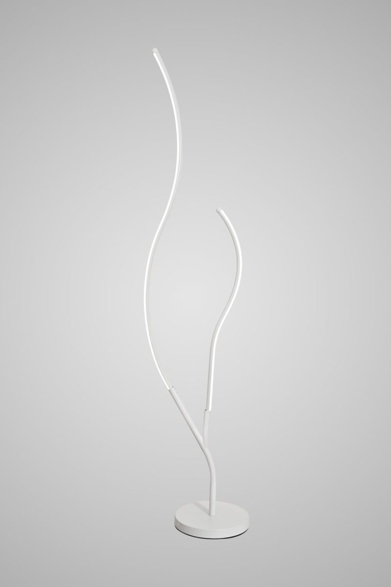 Lampadar LED Decorativ Tip Sculptură, 68W, 1450 mm –Elit's Model SX8742-WH