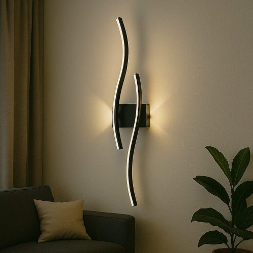 Aplica LED perete design curbat,Elit's 50W, lumină reglabilă 3000K–6500K