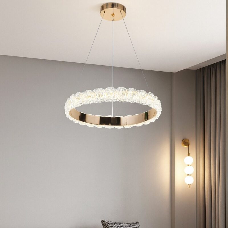 Pendul LED L75306/500 FGD, 108W, cu Telecomandă, Lumină Reglabilă 3000K–6500K