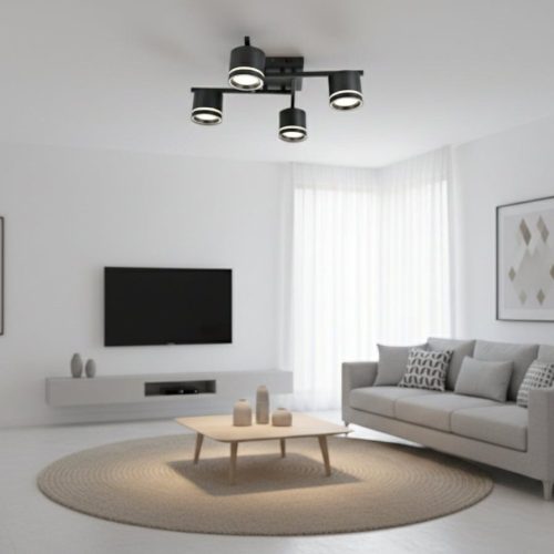 💡 Lustra LED 59041/4 MB Elit's– Compactă, Modernă, Versatilă