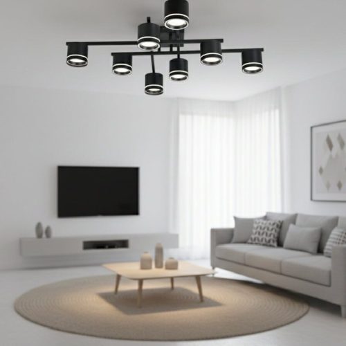 💡 Lustra LED 59041/8 MB Elit's– Iluminare Uniformă pentru Spații Moderne