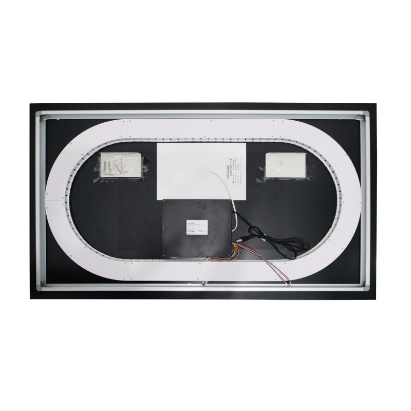 🪞 Oglindă LED cu Touch și Funcție Dezaburire, 3 Tipuri de Lumină – 120x70 cm,Elit's Model J194-12070 Smack