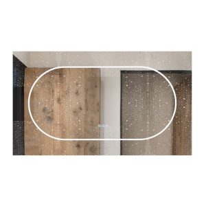 🪞 Oglindă LED cu Touch și Funcție Dezaburire, 3 Tipuri de Lumină – 120x70 cm,Elit's Model J194-12070 Smack