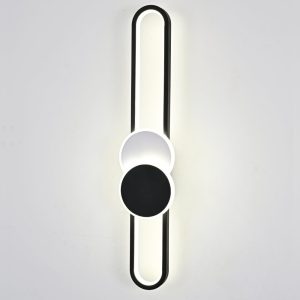 Aplica LED Alb–Negru L77139/800WH+BK, 90W, 3000–6500K