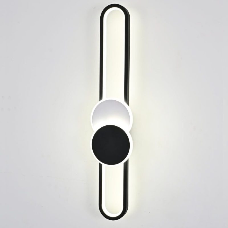Aplica LED Alb–Negru L77139/800WH+BK, 90W, 3000–6500K