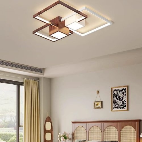 Lustra LED G 5301 Elit's– 158W, Design Modern, cu Telecomandă și Lumină Reglabilă