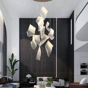 Lustra LED G 4220-8 Elit's– 32W, Design Modern, cu Telecomandă și Lumină Reglabilă