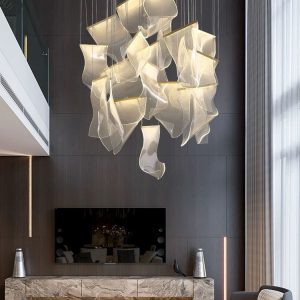 Lustra LED G 4220-12 Elit's– 48W, Design Modern, cu Telecomandă și Lumină Reglabilă